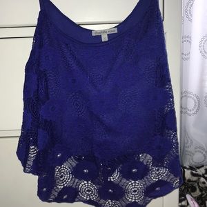 super cute crop top from charlotte russe